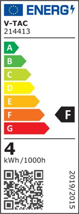 V-Tac 4W LED Kertepære - Kultråd, E14, 40W Erstatning