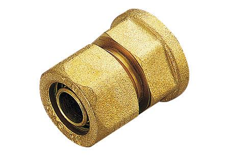 PEX OVERGANGSMUFFE 16 MM X 1/2