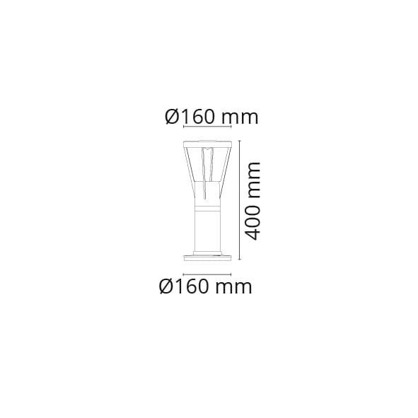 Arco Air R Grafit 6W LED