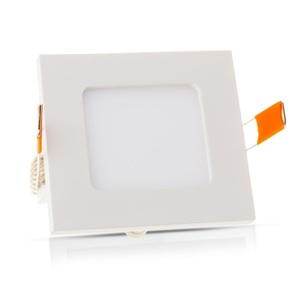 V-Tac 18W LED indbygningspanel - Hul: 20,5 x 20,5 cm, Mål:22,5 x 22,5 cm, 230V, 1500lm, RA80, Flicker free