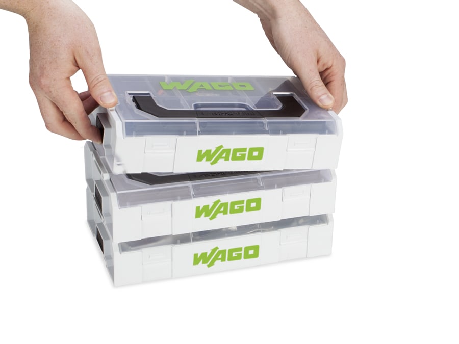 Wago Samlemuffer L-Boxx Mini 221 + dinskinneholder