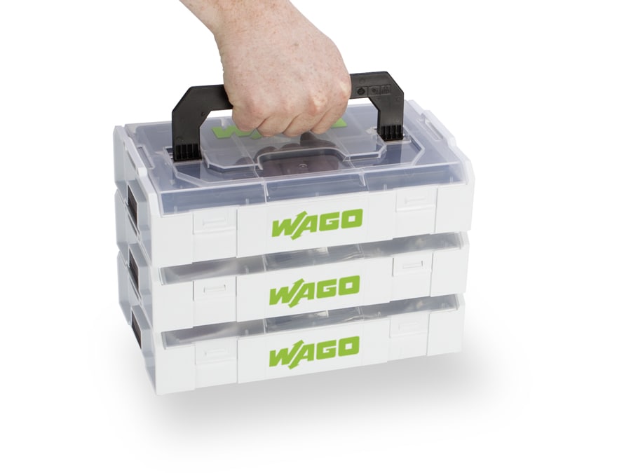 Wago Samlemuffer L-Boxx Mini 221 + dinskinneholder