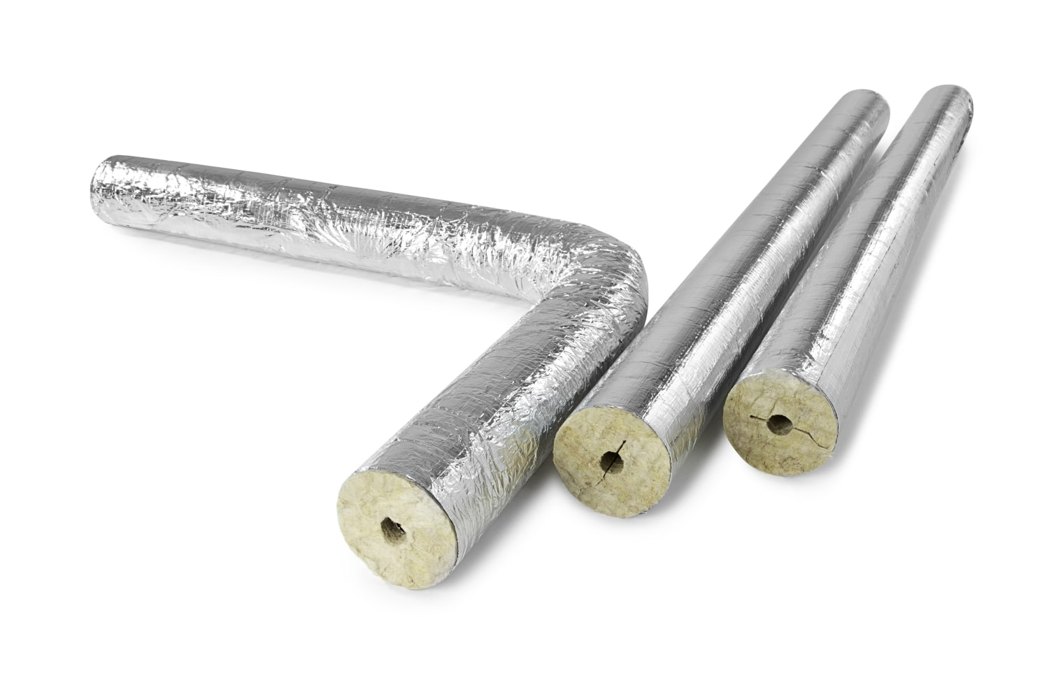 54 x 40 mm Rockwool aluskål m. tape