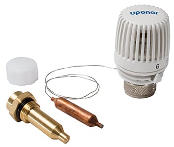 Uponor Fluvia T termostat m/løs føler