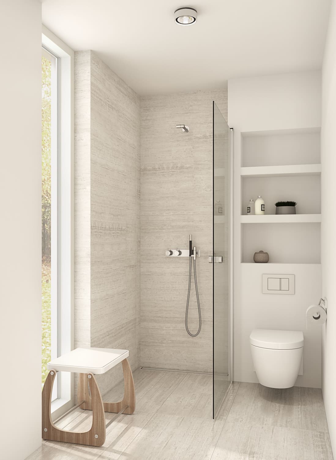 Dansani Match Brusedør 200*97-99 cm, klart glas