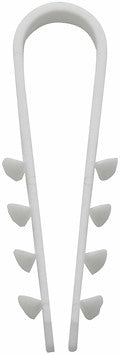 KABEL OG RØRHOLDER DKS, 8-28 MM, HVID, 200ST/FÖRP