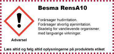Besma RensA10 rengøringsmiddel, 5 l