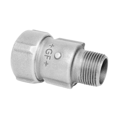 3/4" Primofit ligeløbende stål, rørgevind, nippel