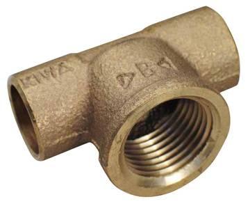 18 x 1/2" x 18 mm Lodde tee