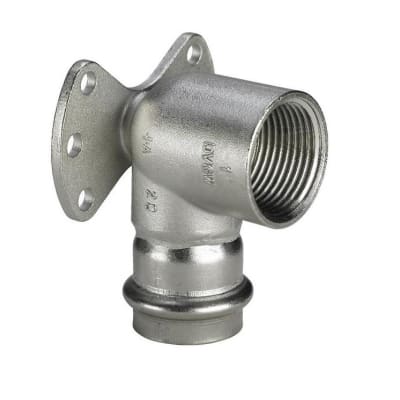 15 mm x 1/2" Dækvinkel Sanpress Inox