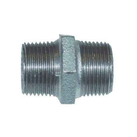 3" Galvaniseret brystnippel