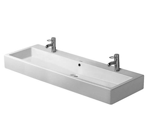 Vero vask 120 cm, med 2 hanehuller