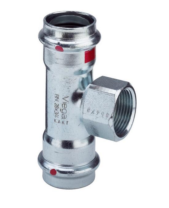 28 x 1/2" x 28 mm Prestabo tee