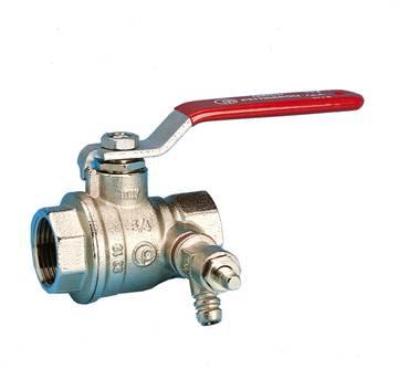 3/4" Kuglehane m/aftap standard greb