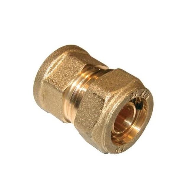 1/2" x 18 mm Pex overgangs muffe