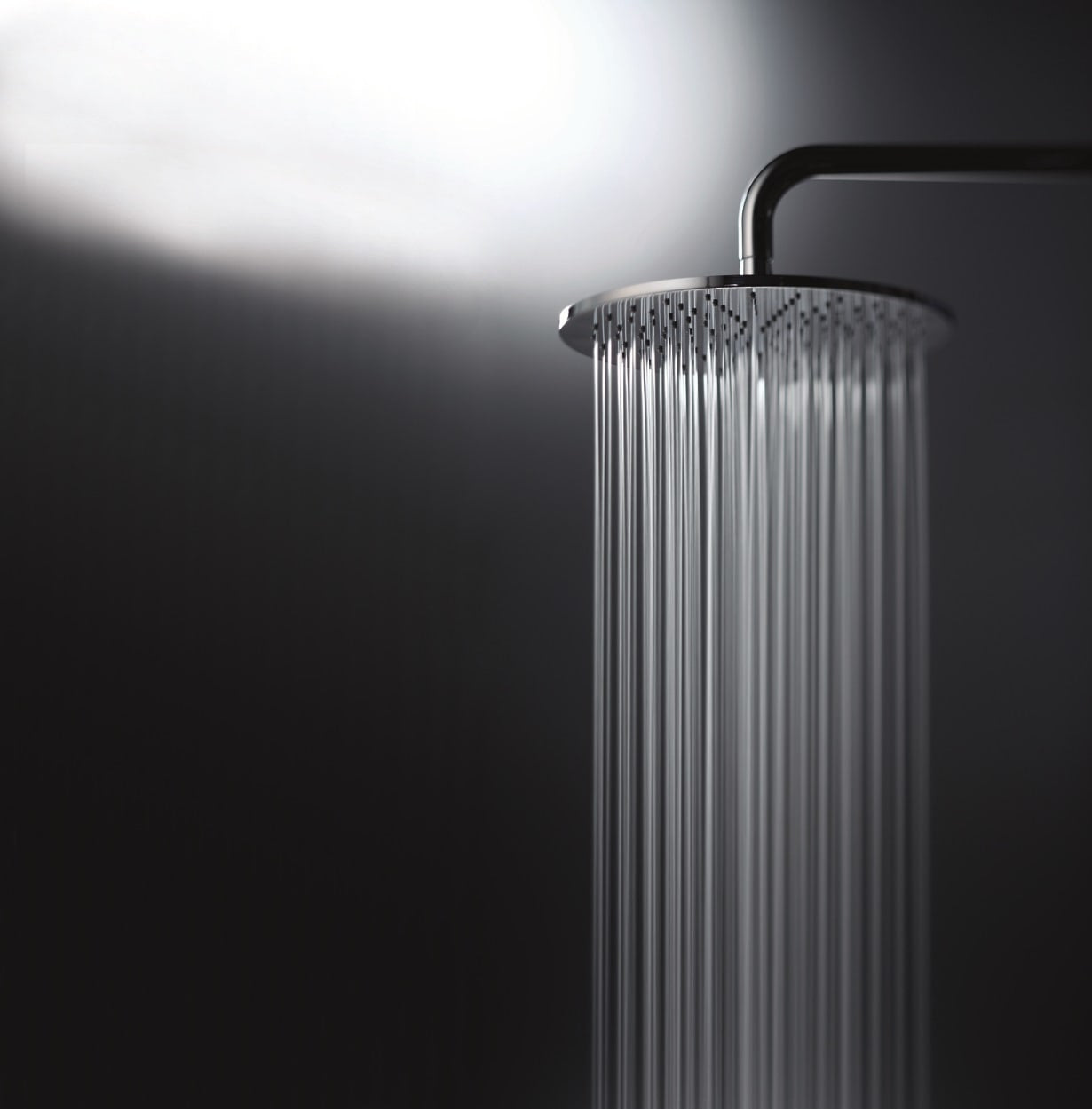 Børma Idealrain Hovedbruser, Ø200 mm, krom