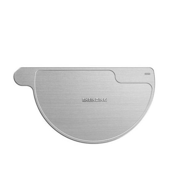 250 mm Rheinzink zink endebund højre