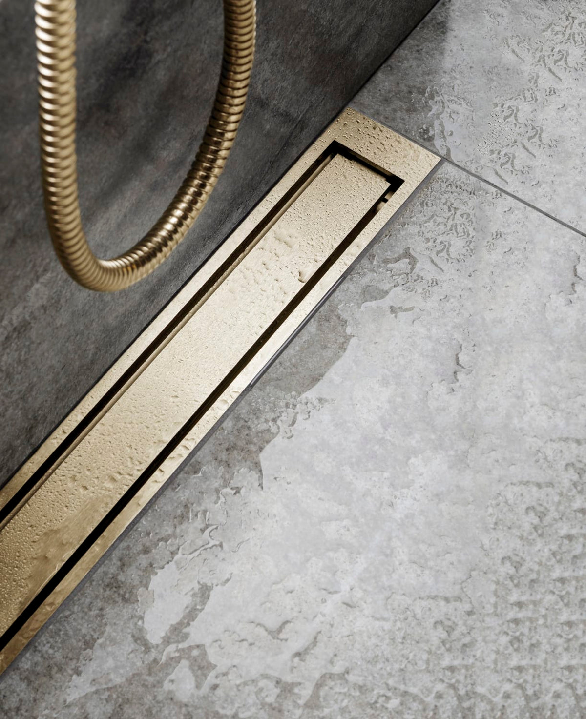 UNIDRAIN HIGHLINE RAMME - MESSING 700/25