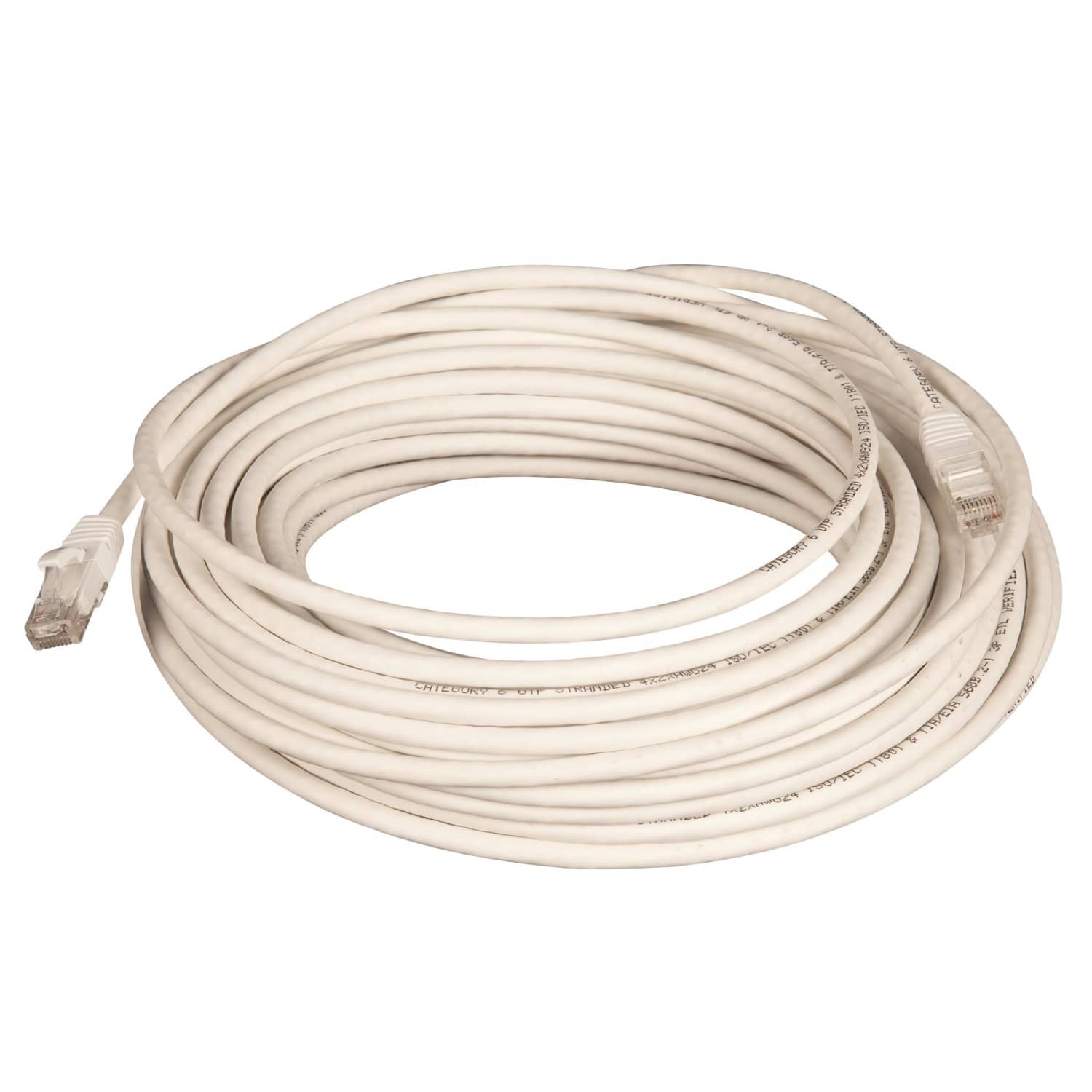 Patchkabel UTP Kat.6 30,0M LSZH hvid