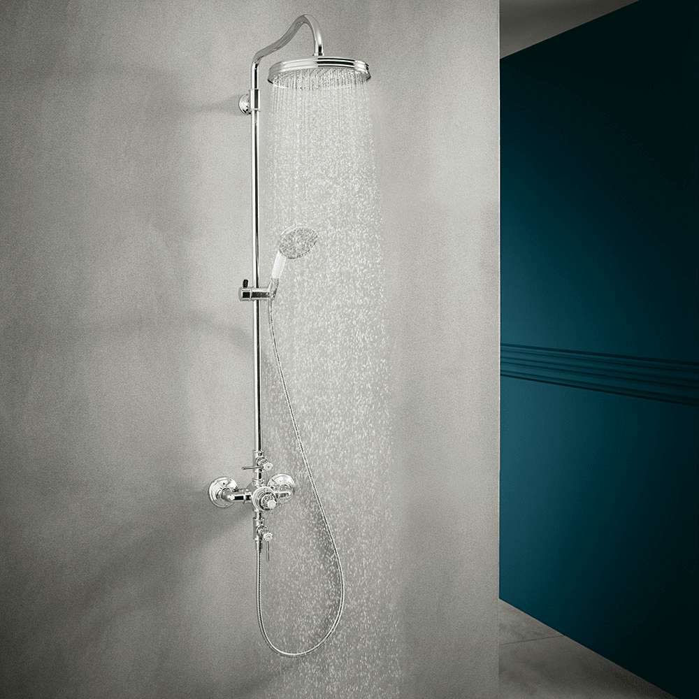 AXOR Montreux Showerpipe med termostat og hovedbruser 240 1jet