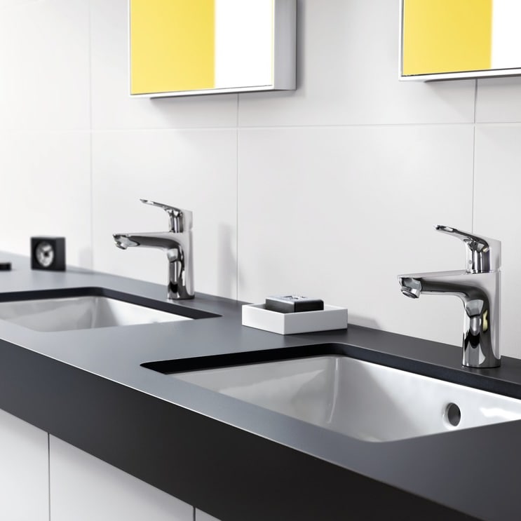Hansgrohe Focus håndvaskarmatur 100 uden BV, krom