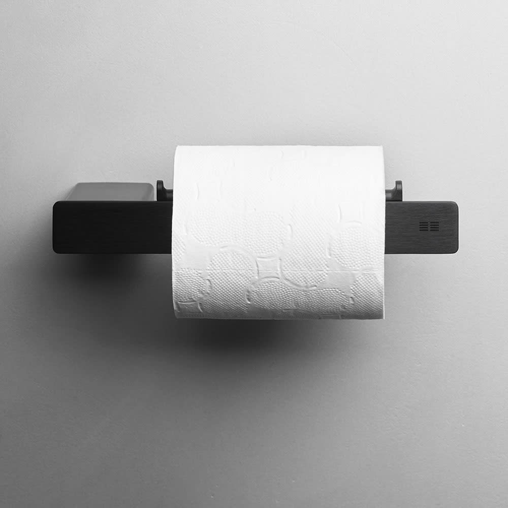 Toiletrulleholder-sort