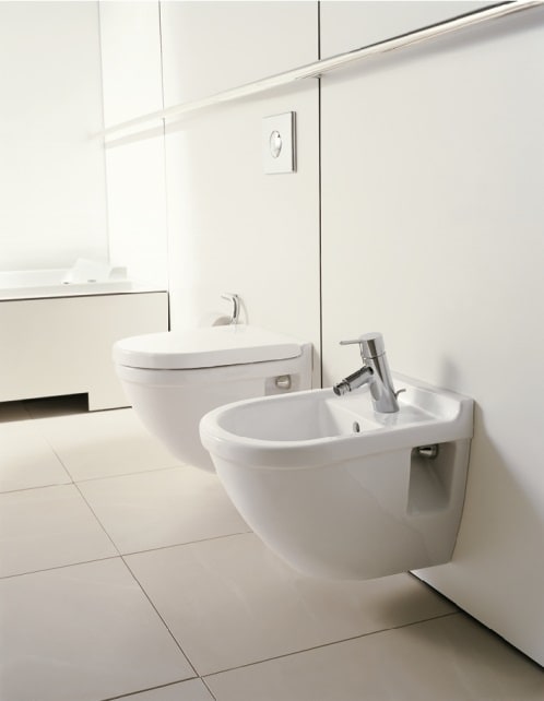 Starck 3 vægtoilet compact