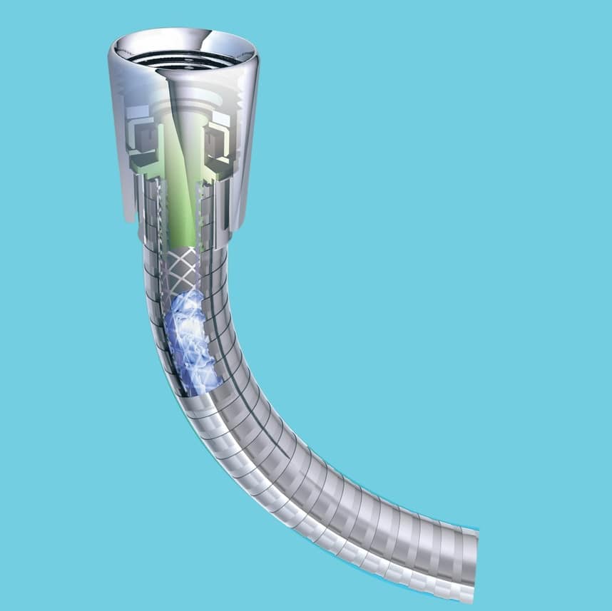 Hansgrohe Isiflex bruseslange, 2000 mm, krom