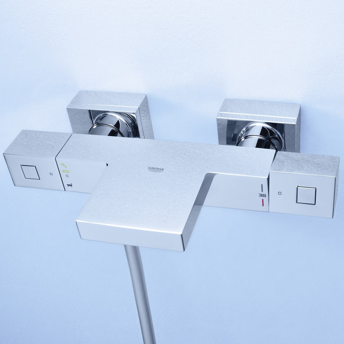 Grohe GRT Cube term. badek. vægmonteret udv