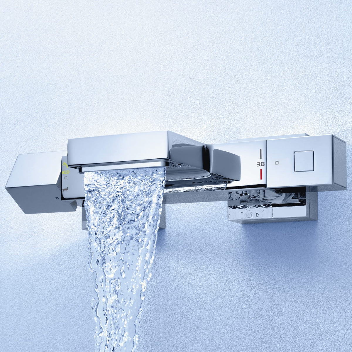 Grohe GRT Cube term. badek. vægmonteret udv