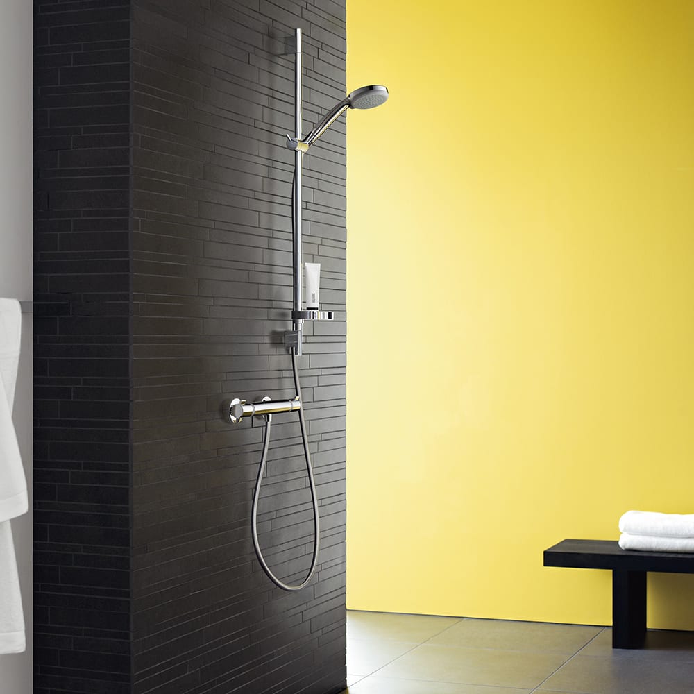 Hansgrohe Croma 100 Vario brusersæt m/Ecostat Comfort termostat, krom