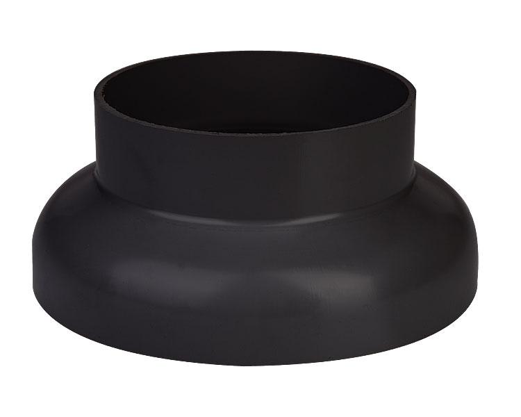 Plastmo special brøndkrave Ø90x110mm, sort