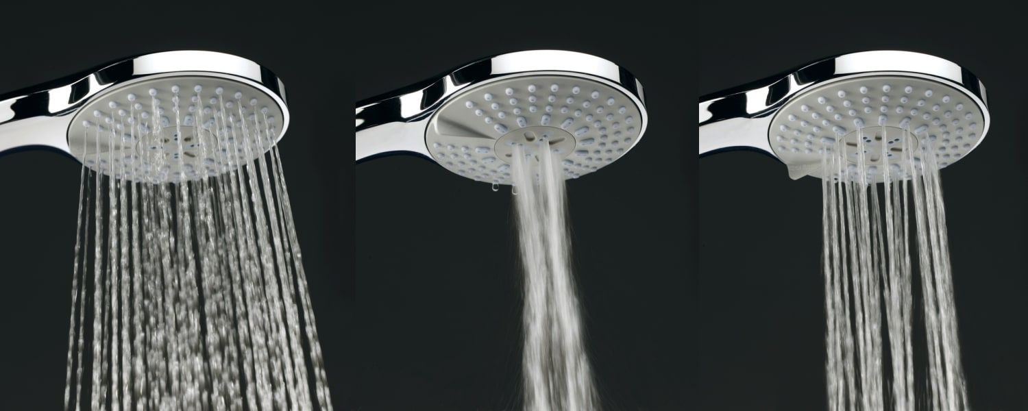 Børma Idealrain håndbruser M3, Ø100 mm, krom