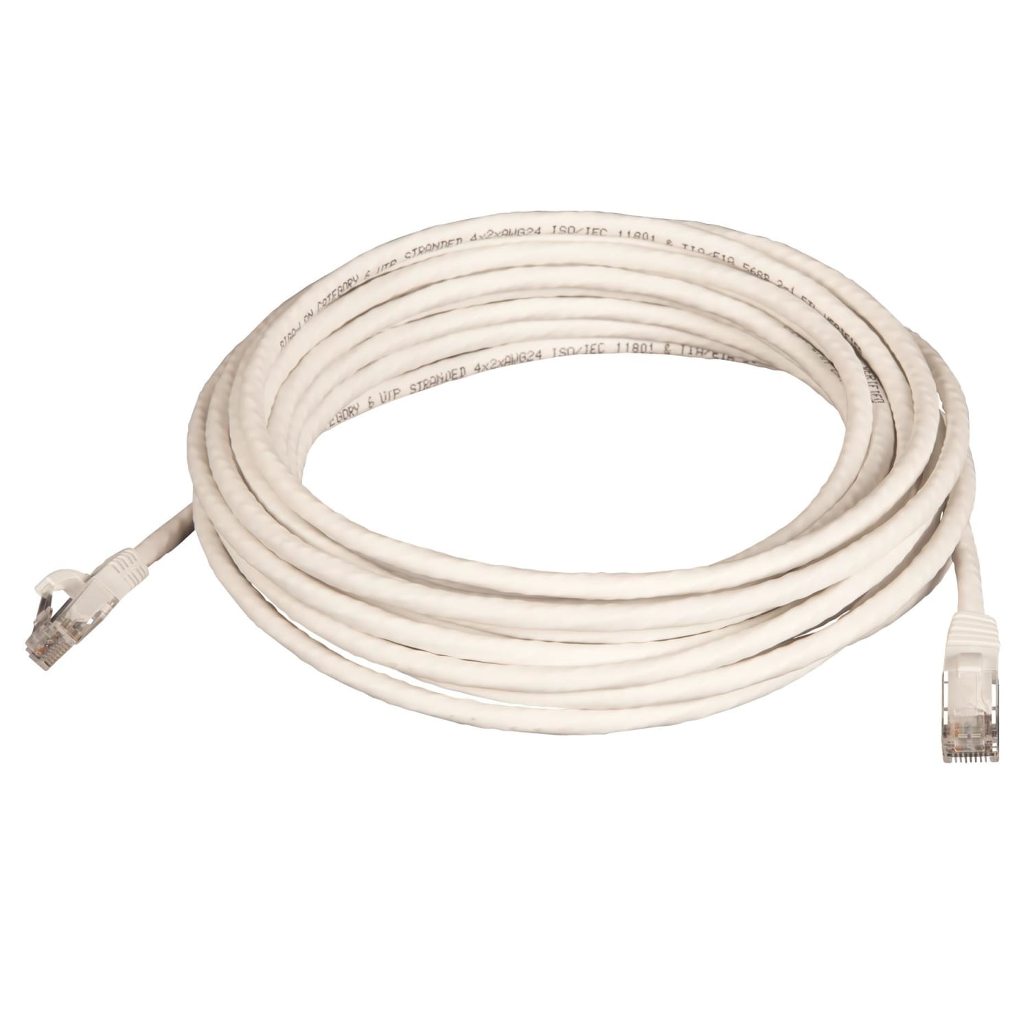 Patchkabel UTP Kat.6 10,0M LSZH hvid