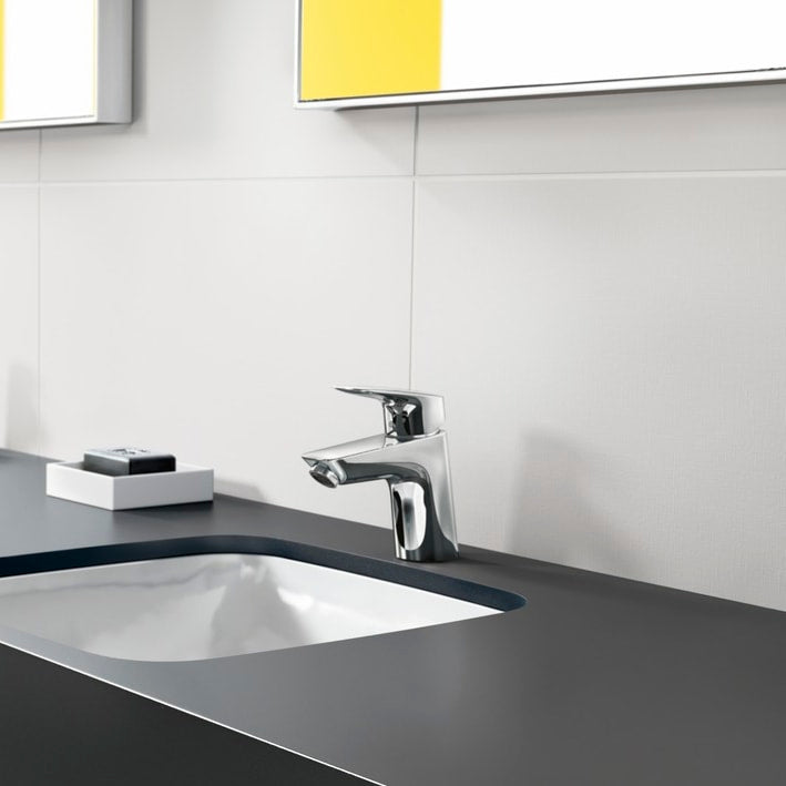 Hansgrohe Logis håndvaskarmatur 70 med løft-op BV, krom