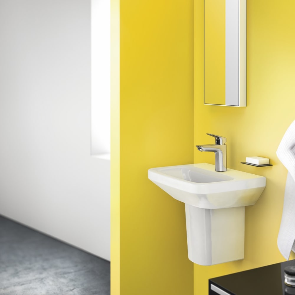 Hansgrohe Logis håndvaskarmatur 100 med løft-op BV, krom