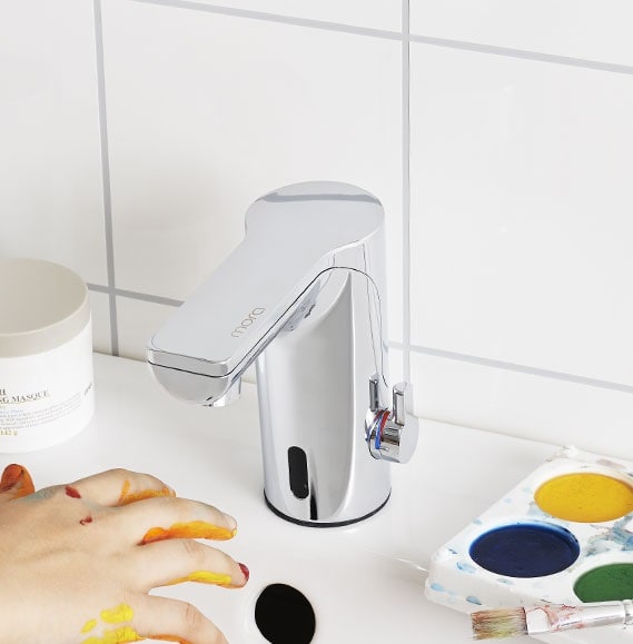Mora MMIX tronic berøringsfrit håndvaskarmatur til batteri