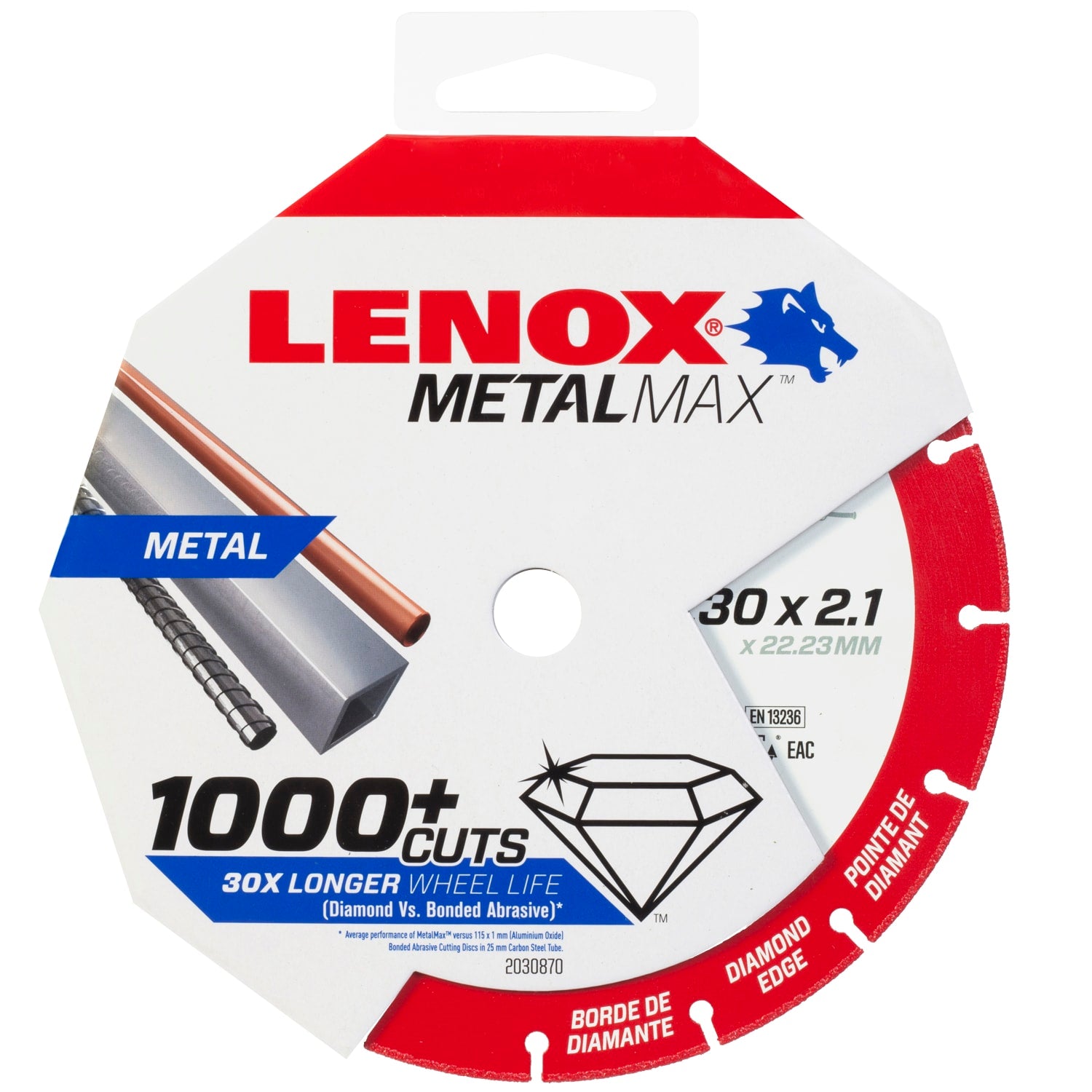 Lenox METALMAX™ diamantskæreskive AG 230 x 22,2 x 2,1