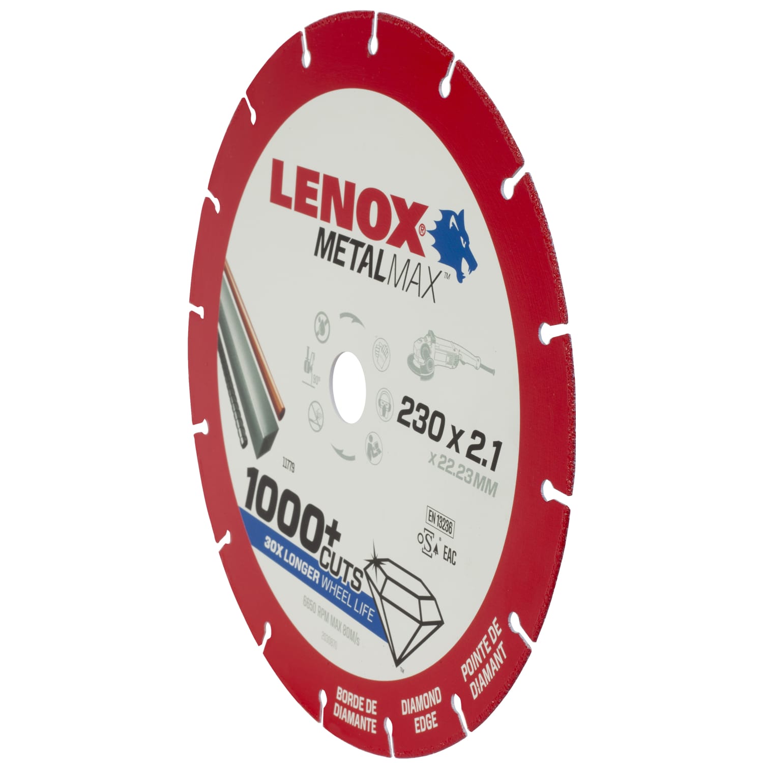 Lenox METALMAX™ diamantskæreskive AG 230 x 22,2 x 2,1