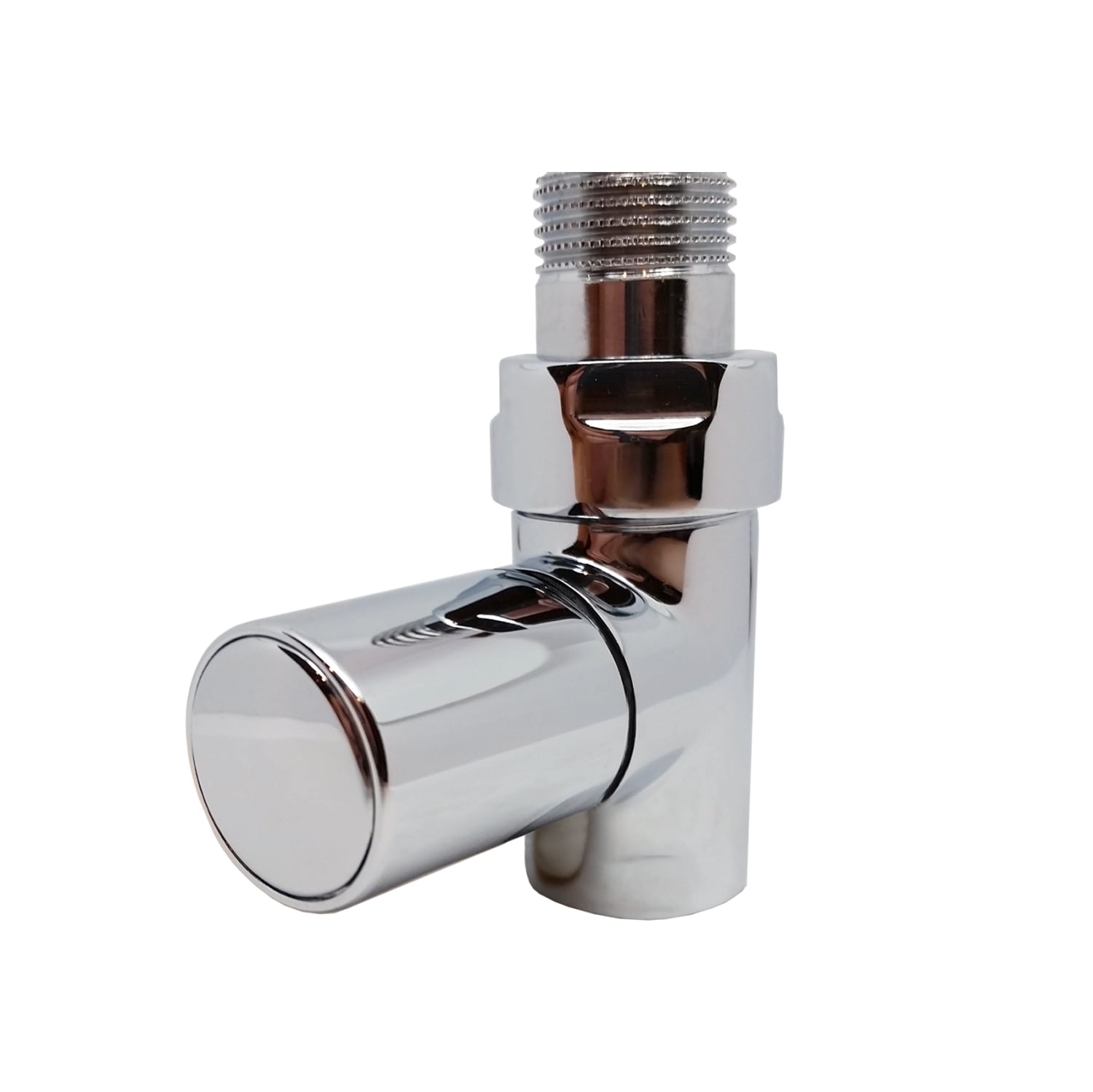 Cylinder ventilsæt ½" ligeløbende krom