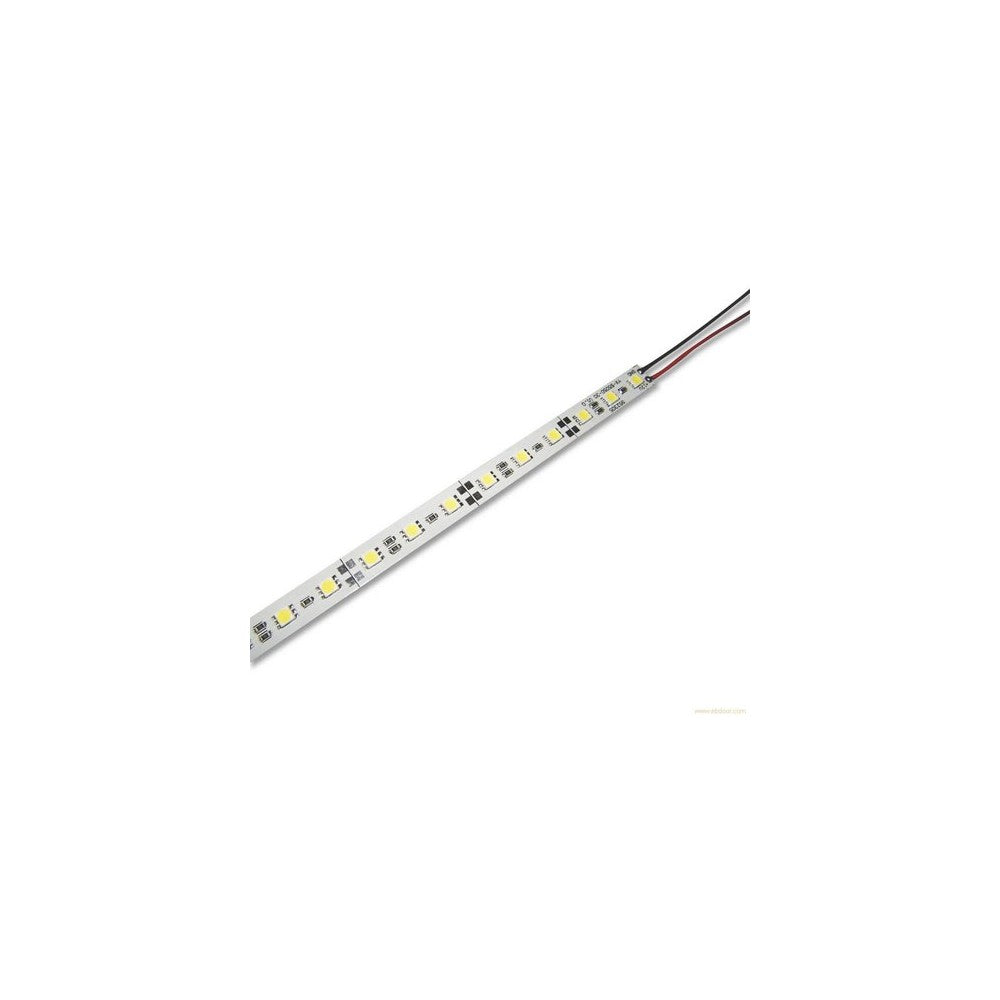Solid alu LED strip - 1 meter, 60 LED, ekstra kraftig, 18W, 12V