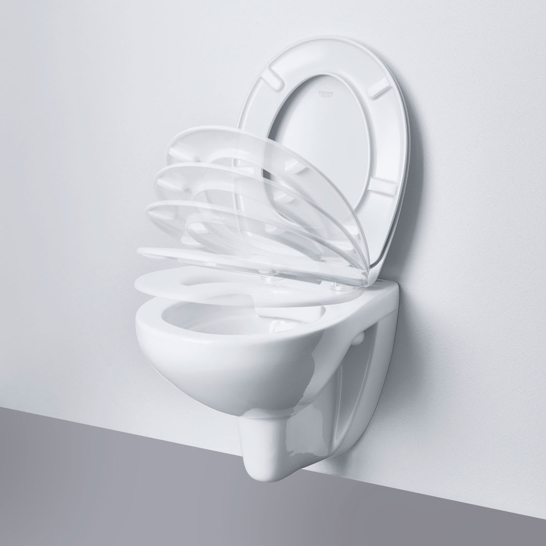 Grohe Bau Ceramic WC-sæde, soft-close