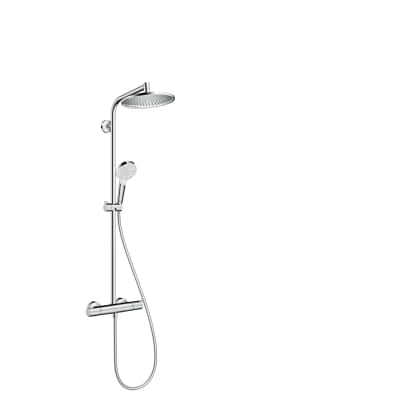 Hansgrohe Crometta S 240 Showerpipe, 1jet, EcoSmart, krom