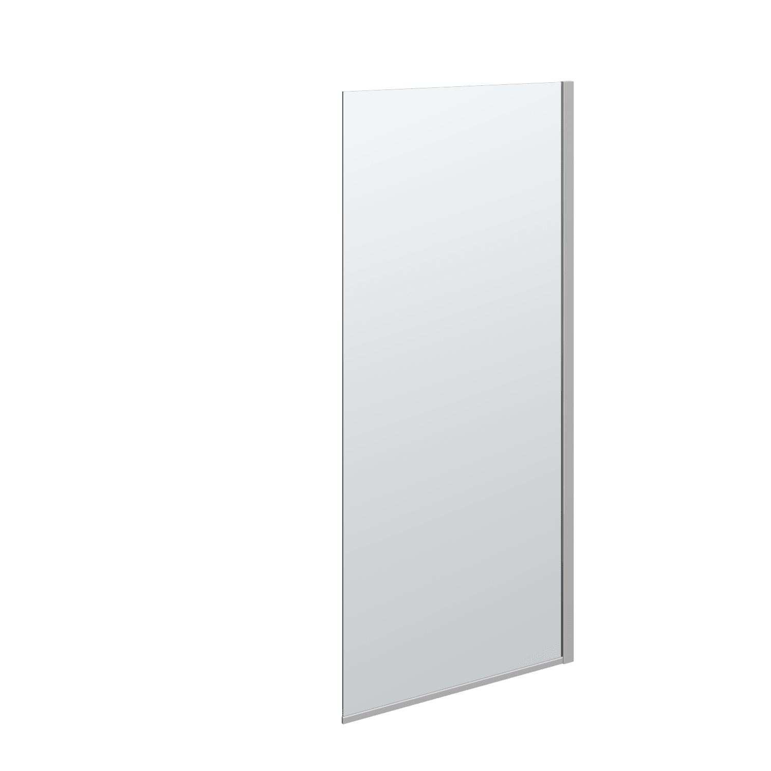 Dansani Match Fast væg 200*87-89 cm, klart glas