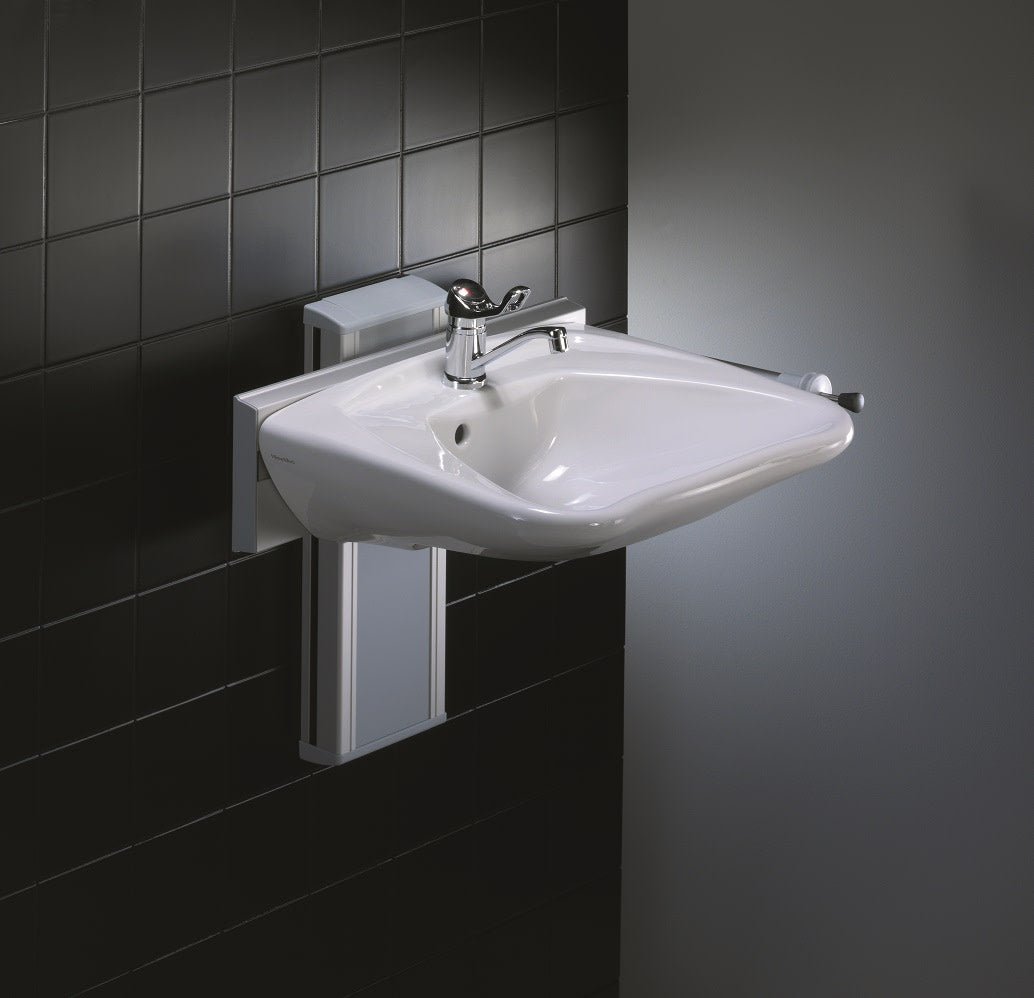 Pressalit Matrix Curve ergonomisk håndvask, hvid
