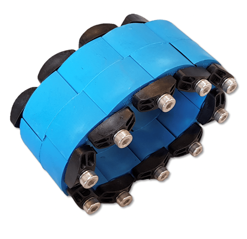 Uni-Link 146-154/110 mm kædetætning, komplet, 10 stk. 300 led