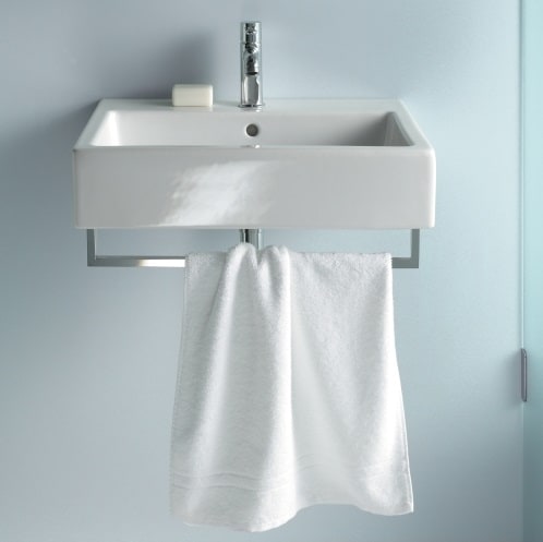 Vero vask 50 cm med hanehul og wondergliss