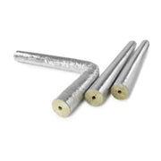 76 x 40 mm Rockwool aluskål m. tape
