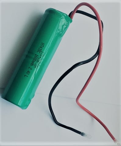 Batteripakke 2HT43SC 2,4V 1600 mAh, stav