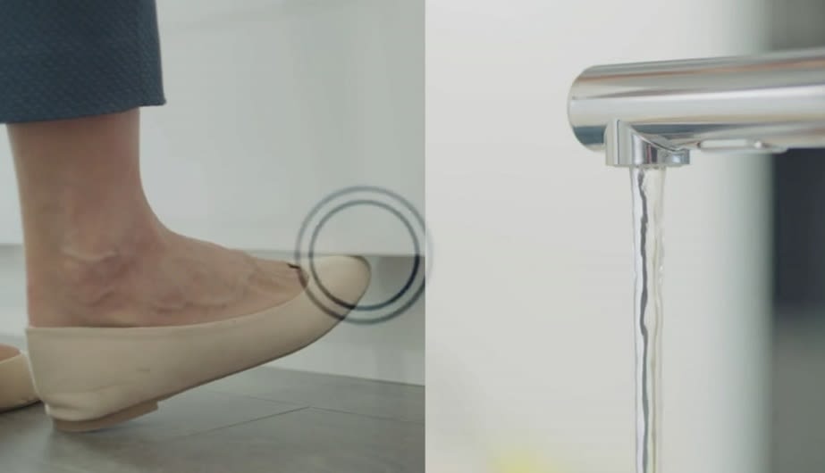 Grohe  FootControl til Køkkenarmatur med udtræk
